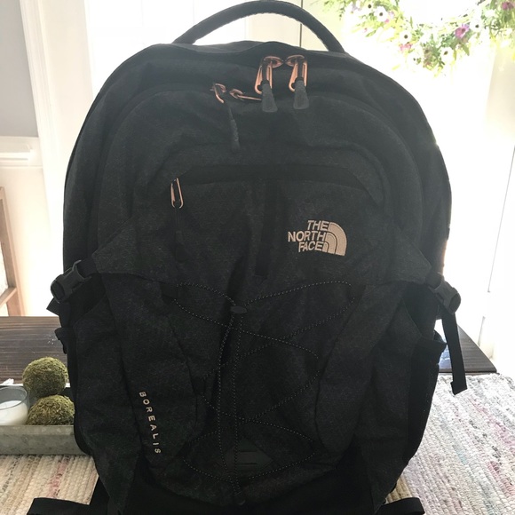 The North Face Bags The North Face Borealis Heathered Blackrose Gold Poshmark